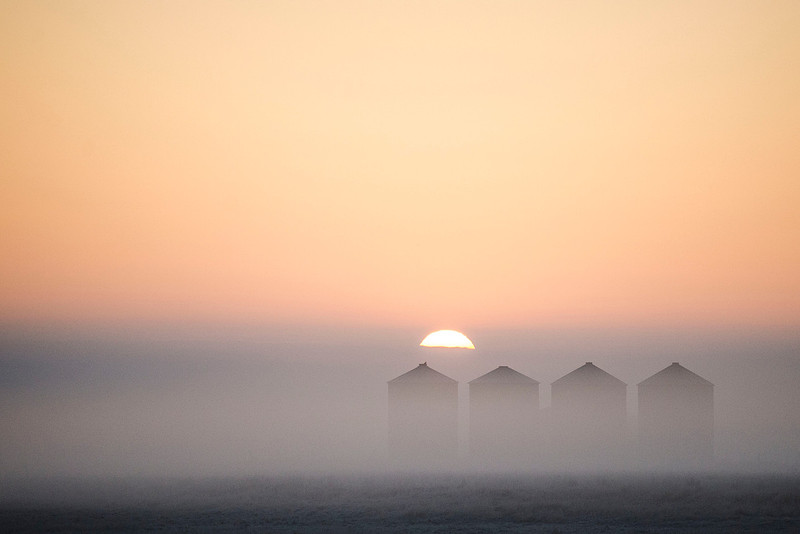 Sunrise at Frank Lake