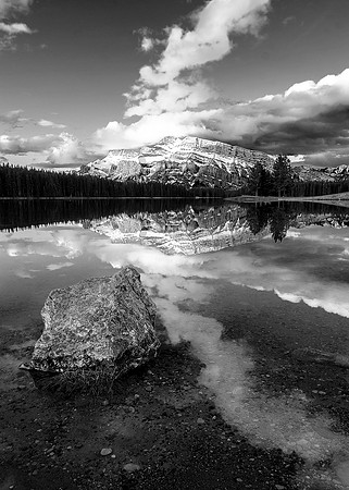 Dawn on Two Jack B&W