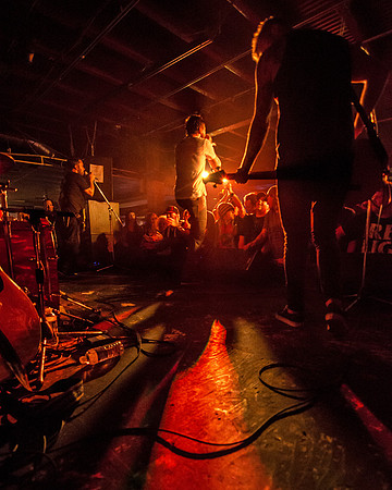 AUTHORITY ZERO playing to a frenzied (and sweaty) crowd at Dickens Pub
