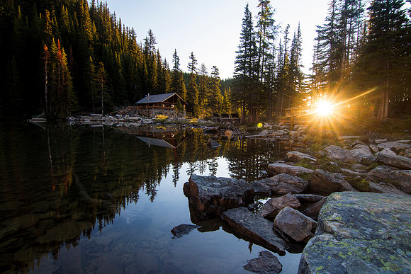 Fairy Tale in Lake Agnes