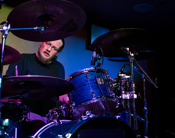 CASEY ROGERS – CAVEAT / EXIT STRATEGY (formerly bass for TRUCK)Nationwide semi-finalist for the 2012 Roland V-Drums competition.Too talented to be human, approach with caution.